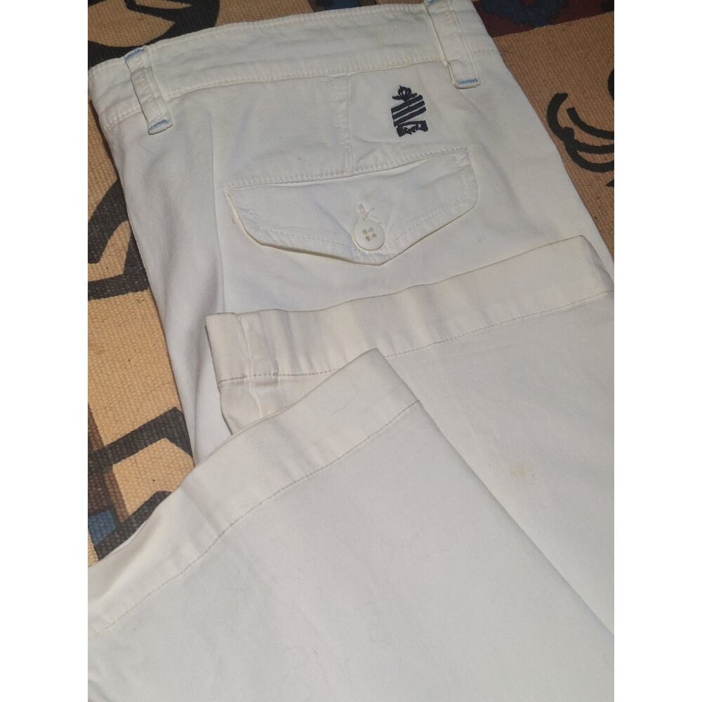 Mason’s Peace & Love White Pants Size 50 34x33 Italy Straight Leg Chino NWOT - Picture 9 of 9